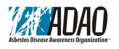 Asbestsos Disease Awareness Organization logo