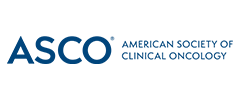 The logo for the American Society of Clinical Oncology (ASCO)